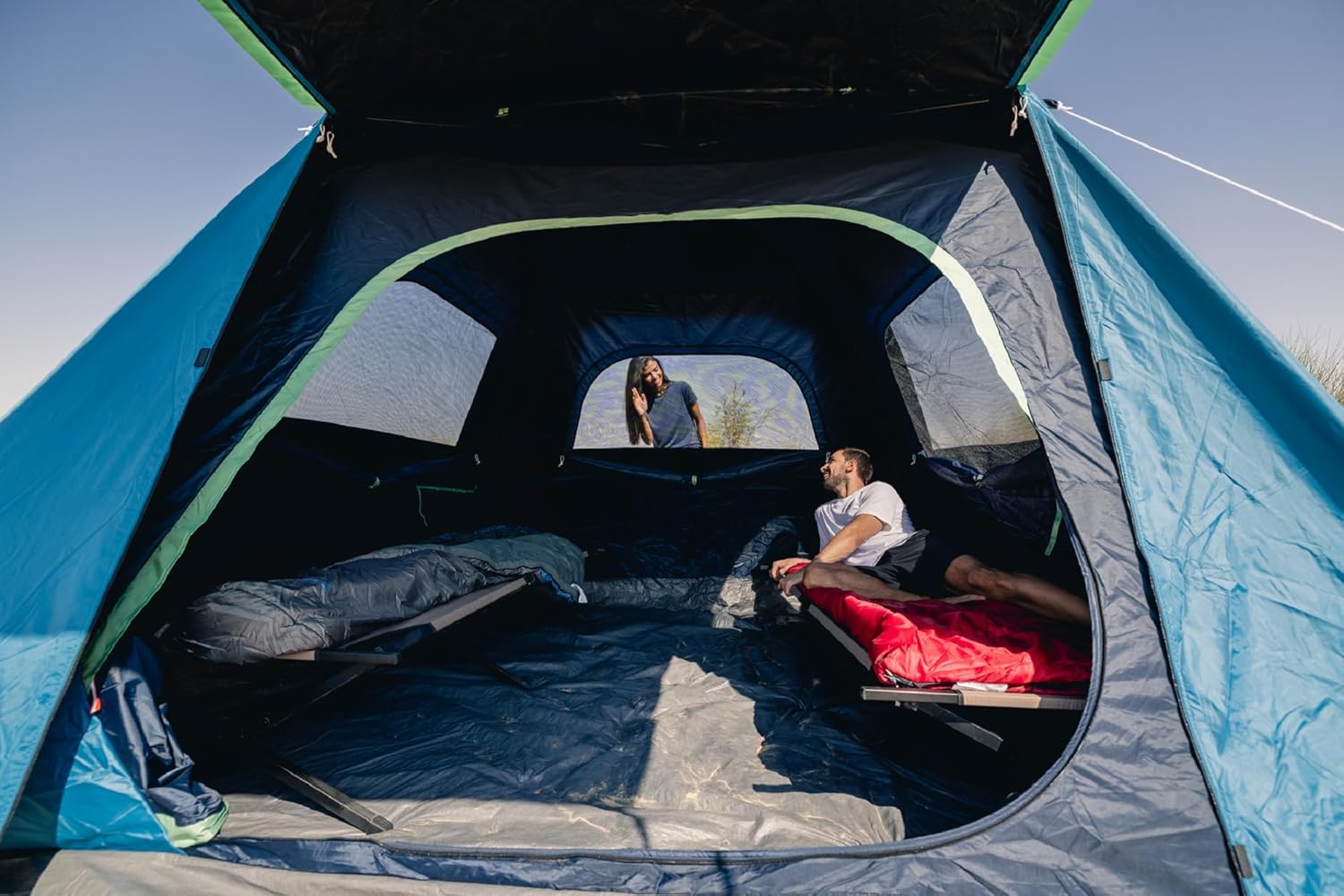 Coleman Palmetto 30⁰F Adult Sleeping Bag, Cool-Weather Sleeping Bag with Snag-Free Zipper & Soft Liner, Machine Washable - Image 3